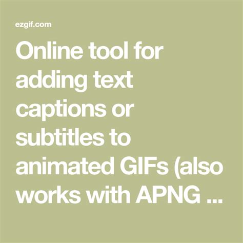 caption gif imagefap|Add text to Animated GIF, APNG, WebP.